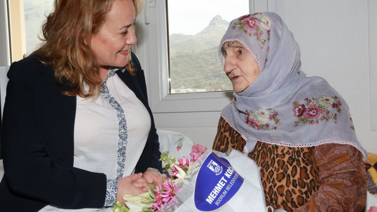 Bodrum Belediyesi Yaşlı vatandaşlarını unutmuyor
