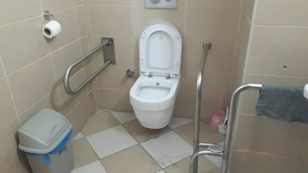 Engelli Tuvaleti Kullanıma Hazır