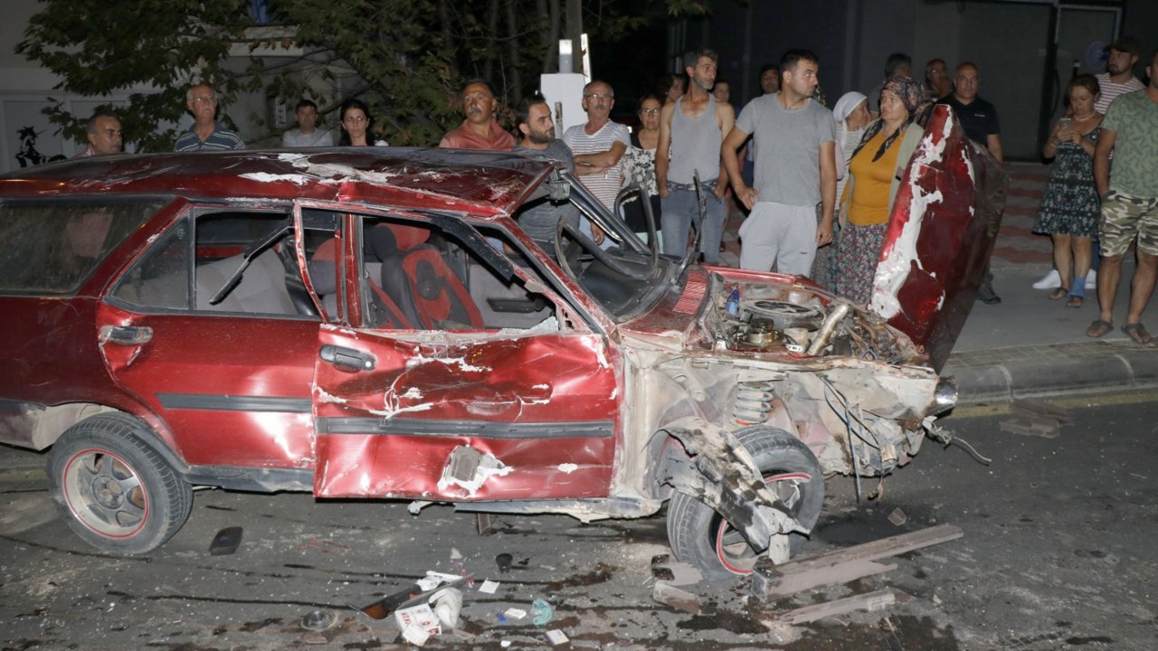 Trafik Kazasında  Kişi Yaralandı
