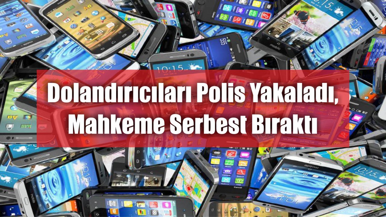 Dolandırıcıları Polis Yakaladı, Mahkeme Serbest Bıraktı