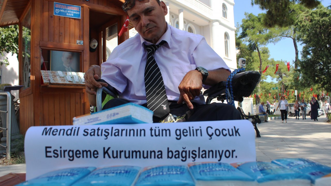 Engelli Vatandaştan Örnek Davranış