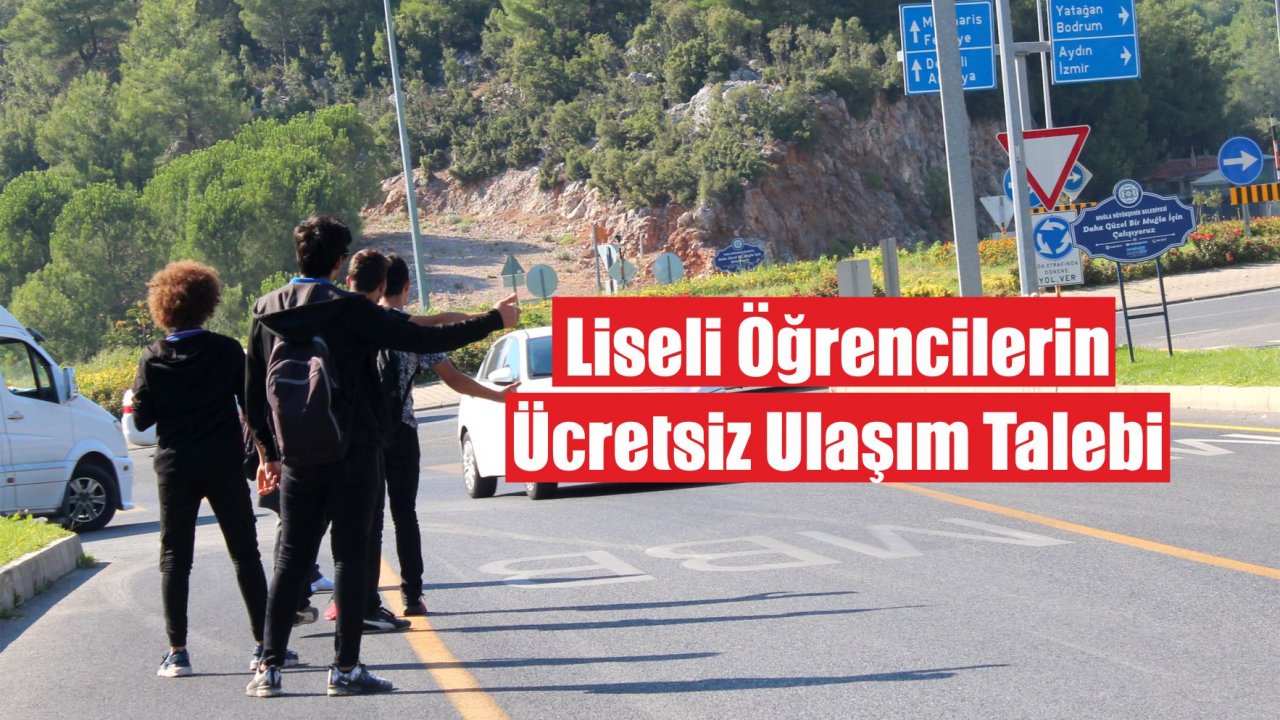 Liseli Öğrencilerin Ücretsiz Ulaşım Talebi