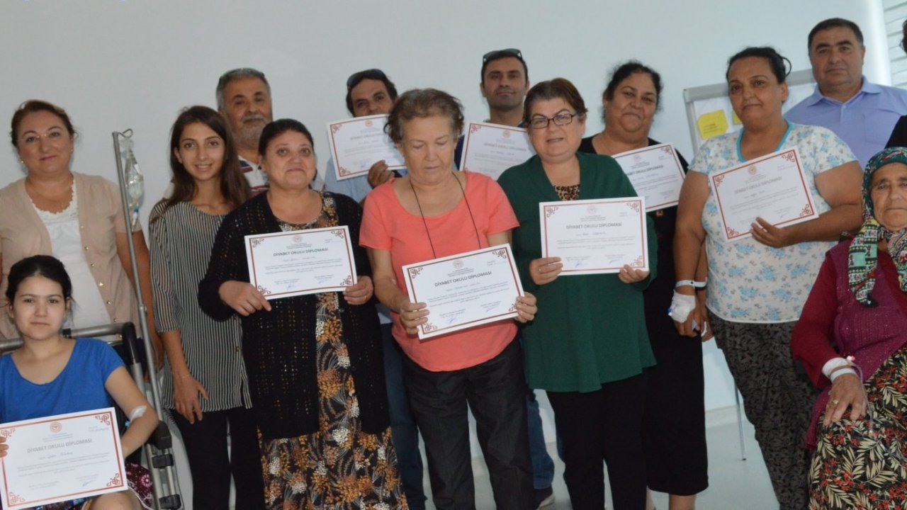  ‘Diyabet Okulu’ Eylül Ayı Mezunlarını Verdi