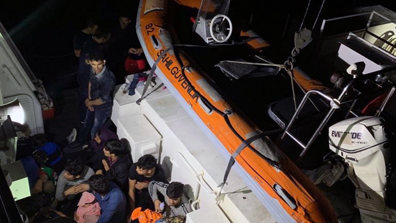 Datça’da 37 Düzensiz Göçmen Yakalandı