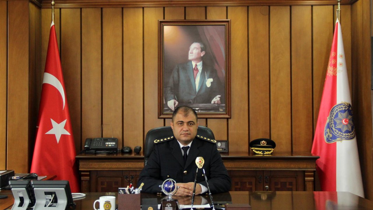 İl Emniyet Müdürü Çetinkaya’dan Veda Mesajı