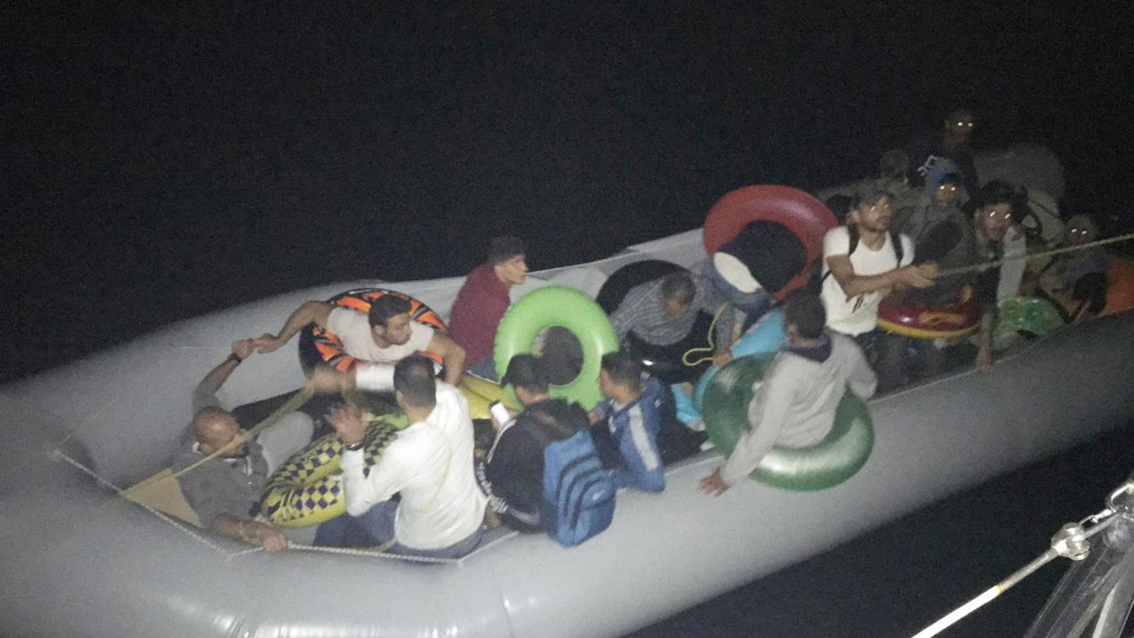 Datça’da  51 Kaçak Göçmen Yakalandı