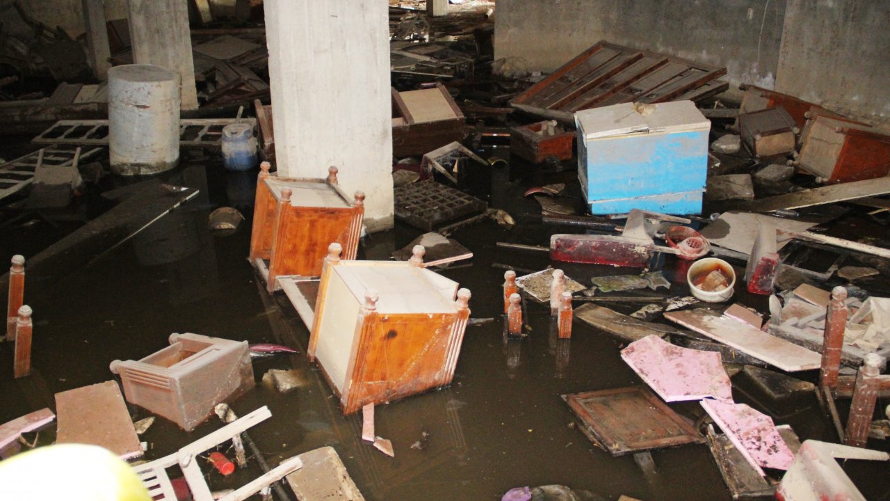 Bodrum'da Yağışlardan Olumsuz Etkilendi