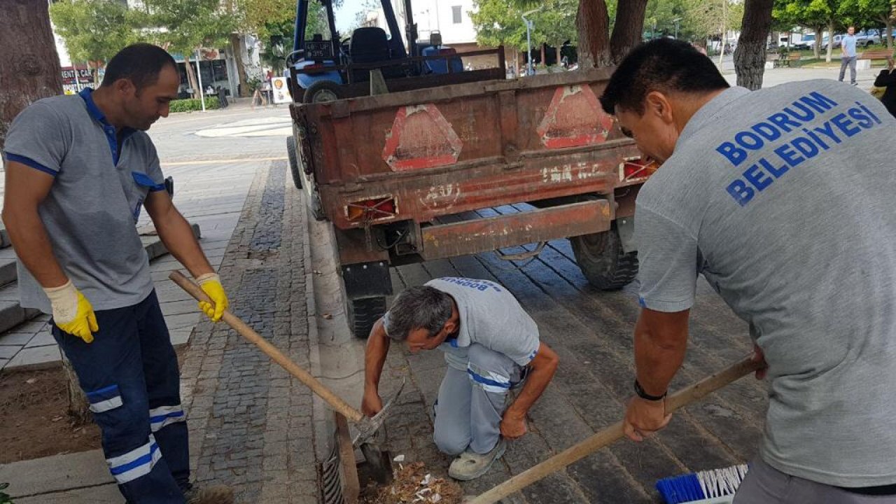 Bodrum’da Mazgallar Temizlendi