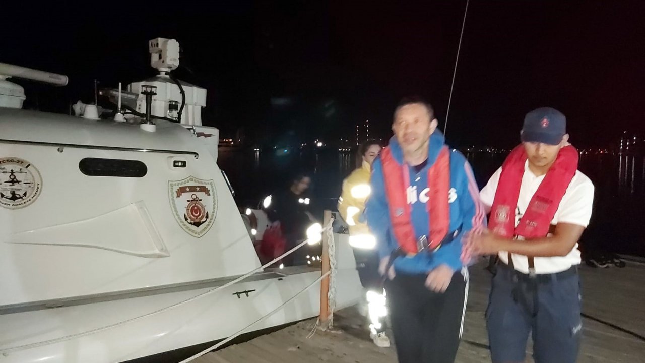 Alman Vatandaşın Yardımına Sahil Güvenlik Yetişti