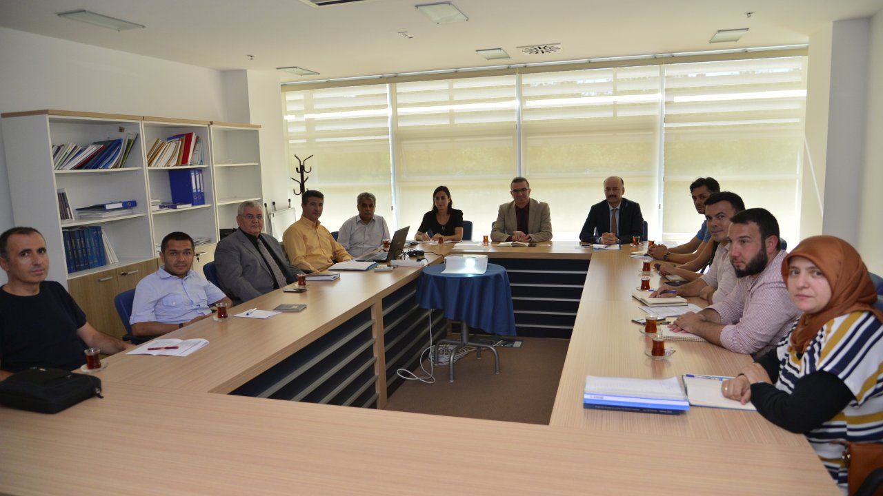 Üniversite’de “Yeşil Kampüs”ün İlk Çalışma Toplantısı Gerçekleştirildi