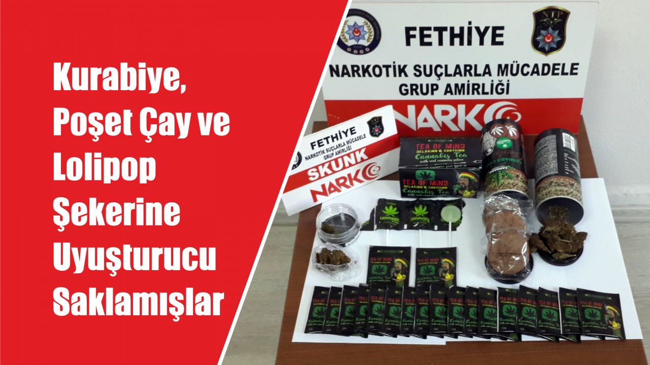 Fethiye'de Uyuşturucu Operasyonu