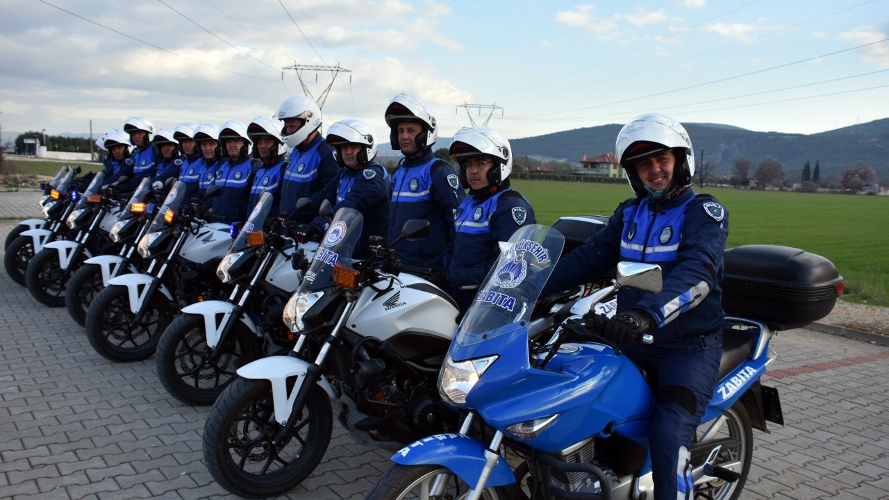 Motorize Zabıta Ekipleri İşbaşında