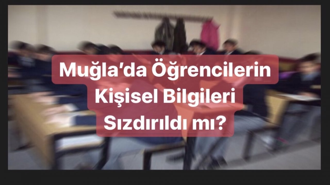 Muğla’da Skandal!