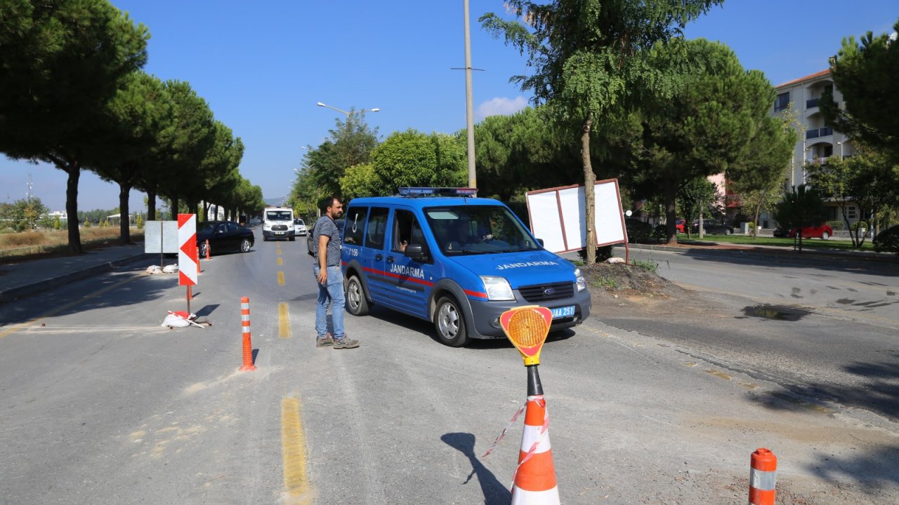Menteşe'de Doğalgaz Borusu Patladı
