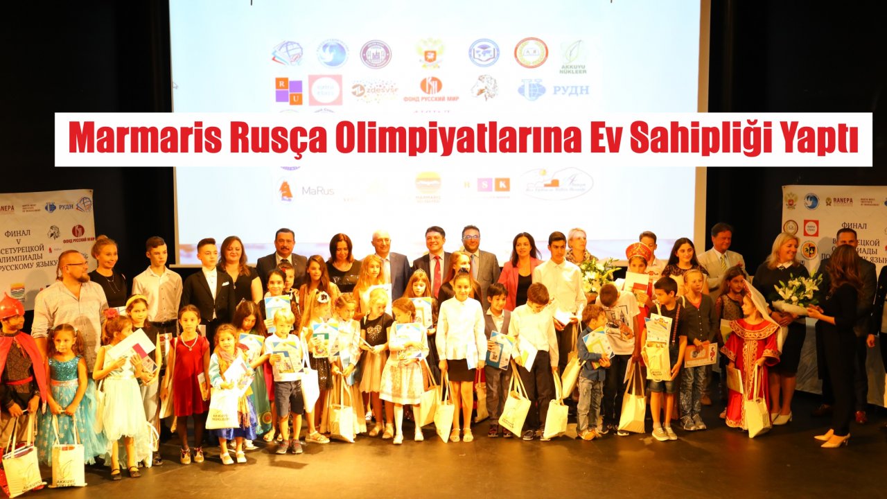 Marmaris Rusça Olimpiyatlarına Ev Sahipliği Yaptı