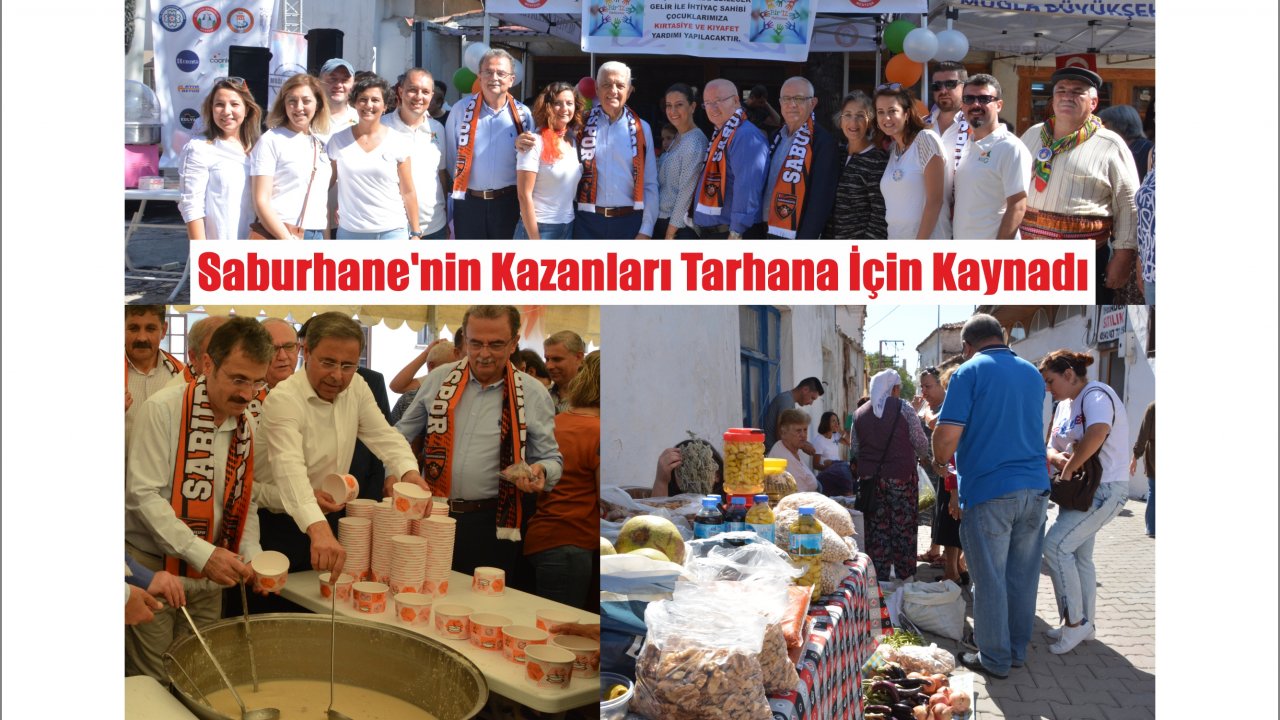 Saburhane'nin Kazanları Tarhana İçin Kaynadı