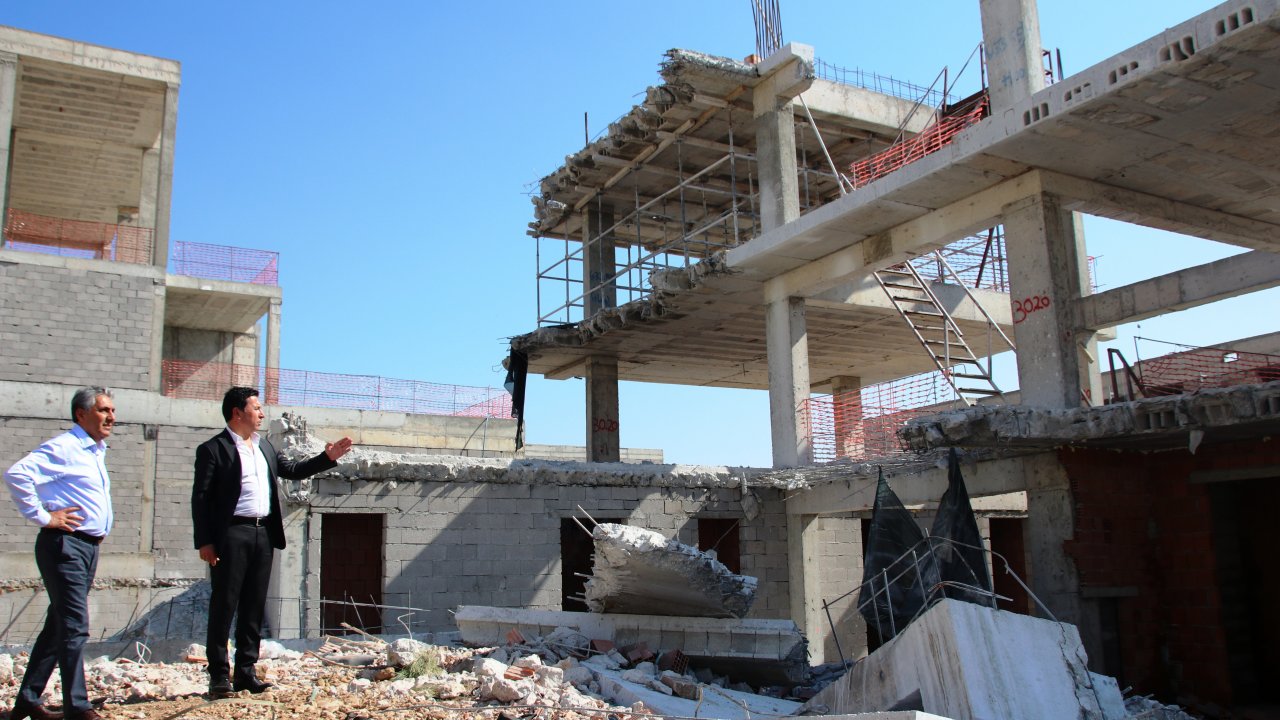 Yıkılan Kaçak Yapılar İncelendi