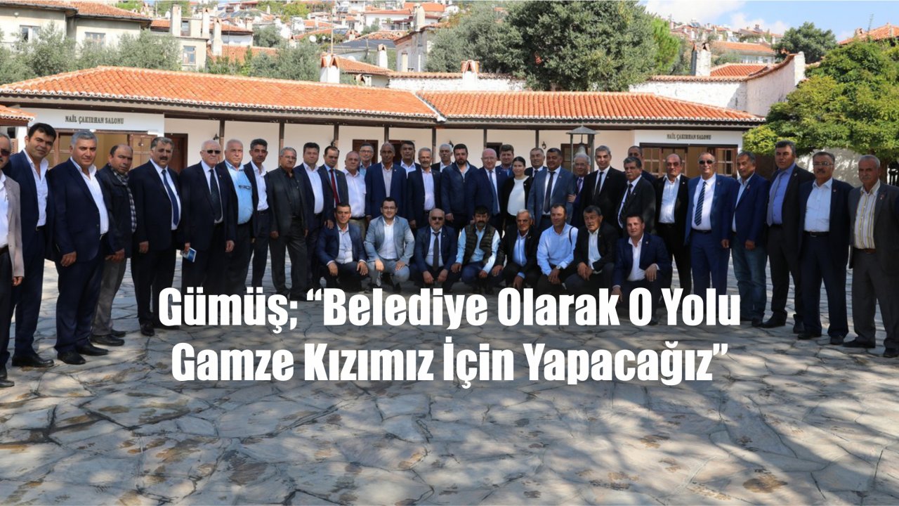 Başkan Gümüş Muhtarlarla Buluştu