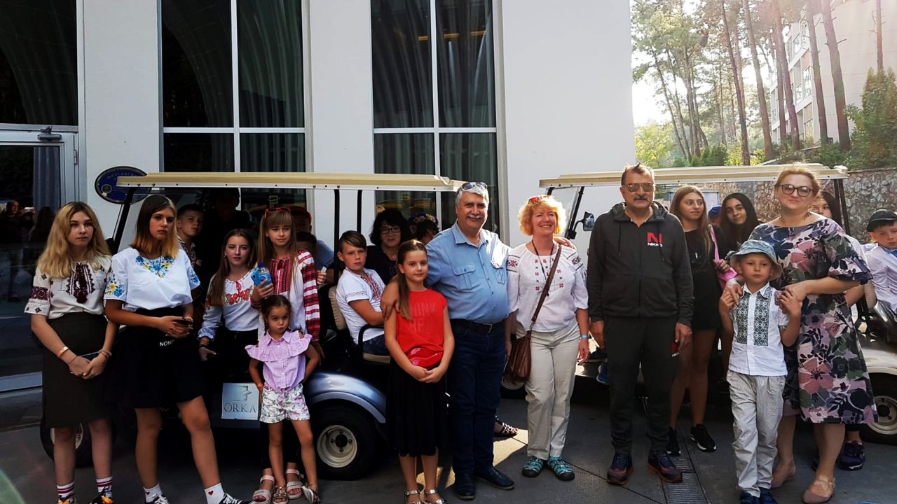 Savaş Mağduru Ukraynalı Çocuklar Marmaris’te