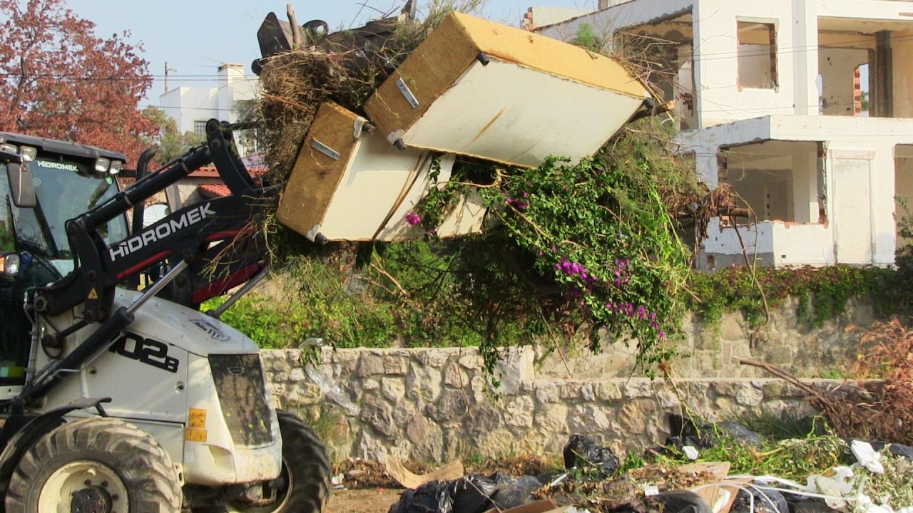 Bodrum’dan 85 ton Çöp Çıktı