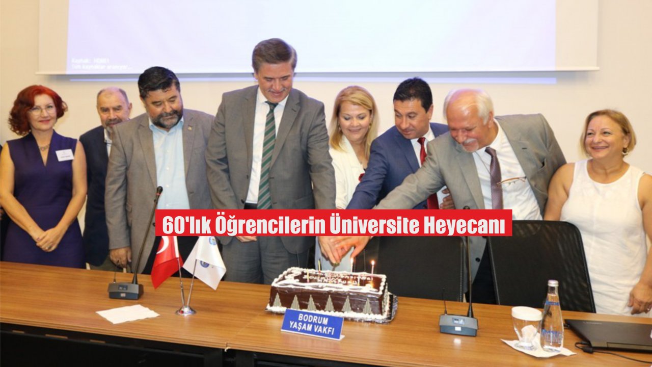 Tazelenme Üniversitesi Bodrum'da Kapılarını Açtı