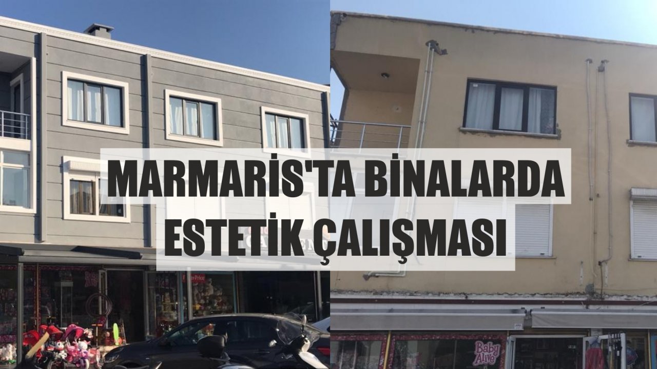 Marmaris'ta Binalarda Estetik Çalışması