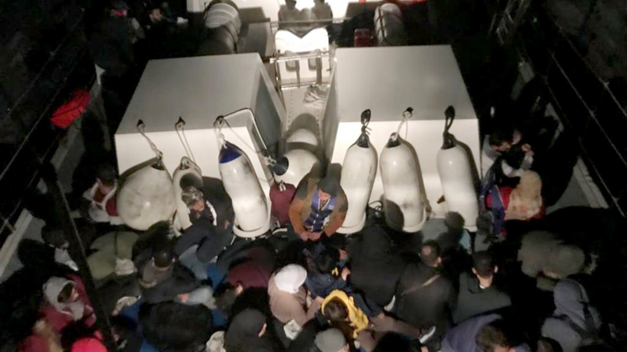 Bodrum’da 98 Göçmen Yakalandı