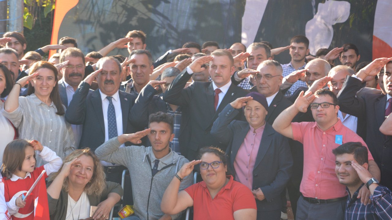 Ülkü Ocakları ve Muğla Engelliler Derneği’nden  “Cumhuriyet Engel Tanımaz” Etkinliği