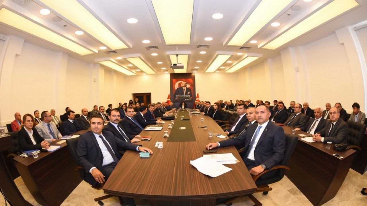 İl İdare Şube Başkanları Toplantısı Yapıldı