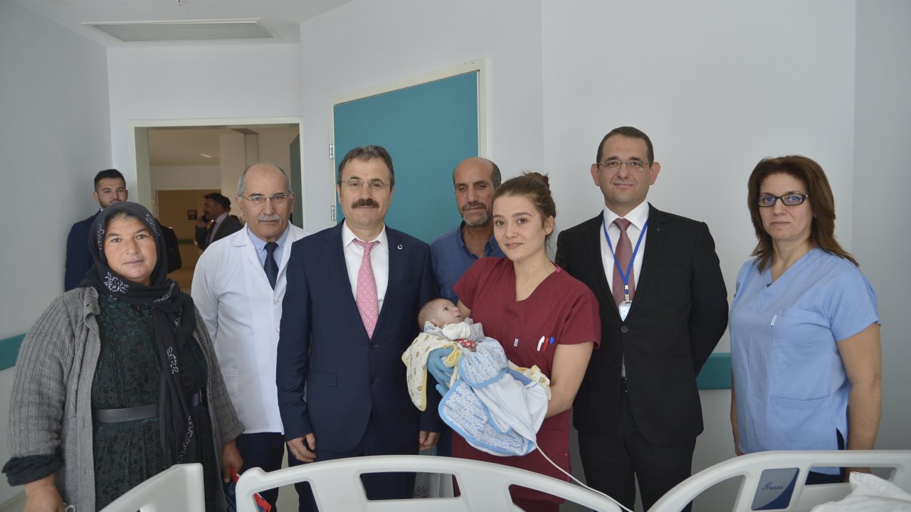 3 Aylık Mahmut Bebek Sağlığına Kavuştu