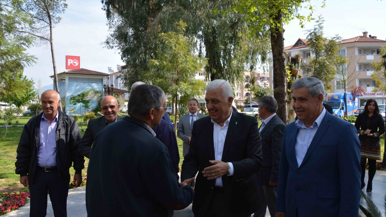 Başkan Gürün; “Atatürk Caddesi Dalamanlıların hemşehrilik duygularını arttıran bir alan olacak”