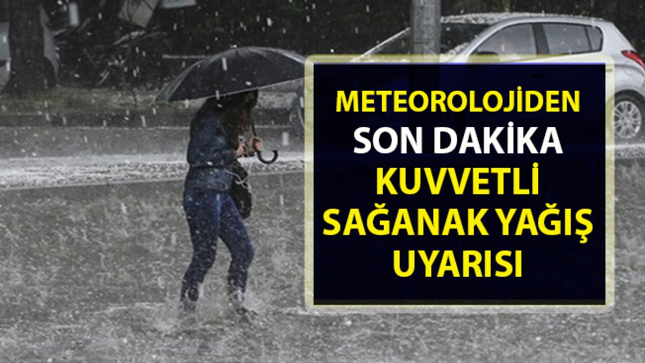 Muğla Çevrelerinde Kuvvetli Yağışlara Dikkat!