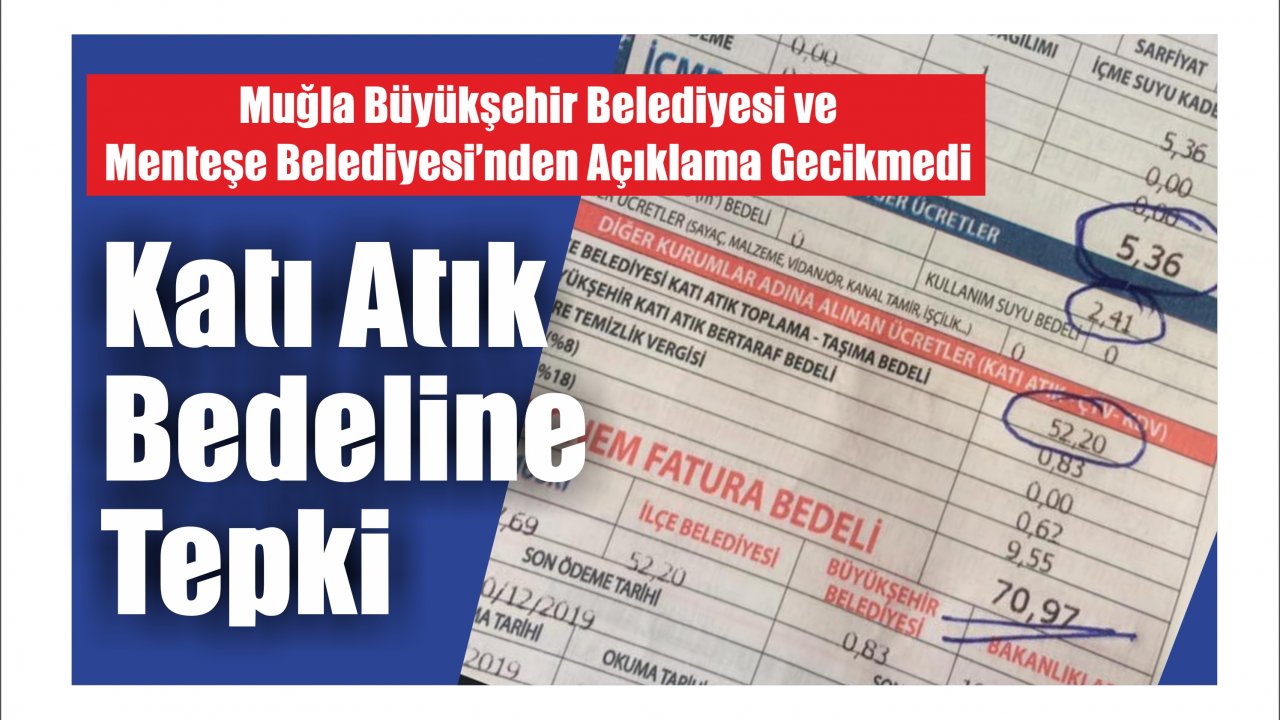 Katı Atık Bedeline Tepki
