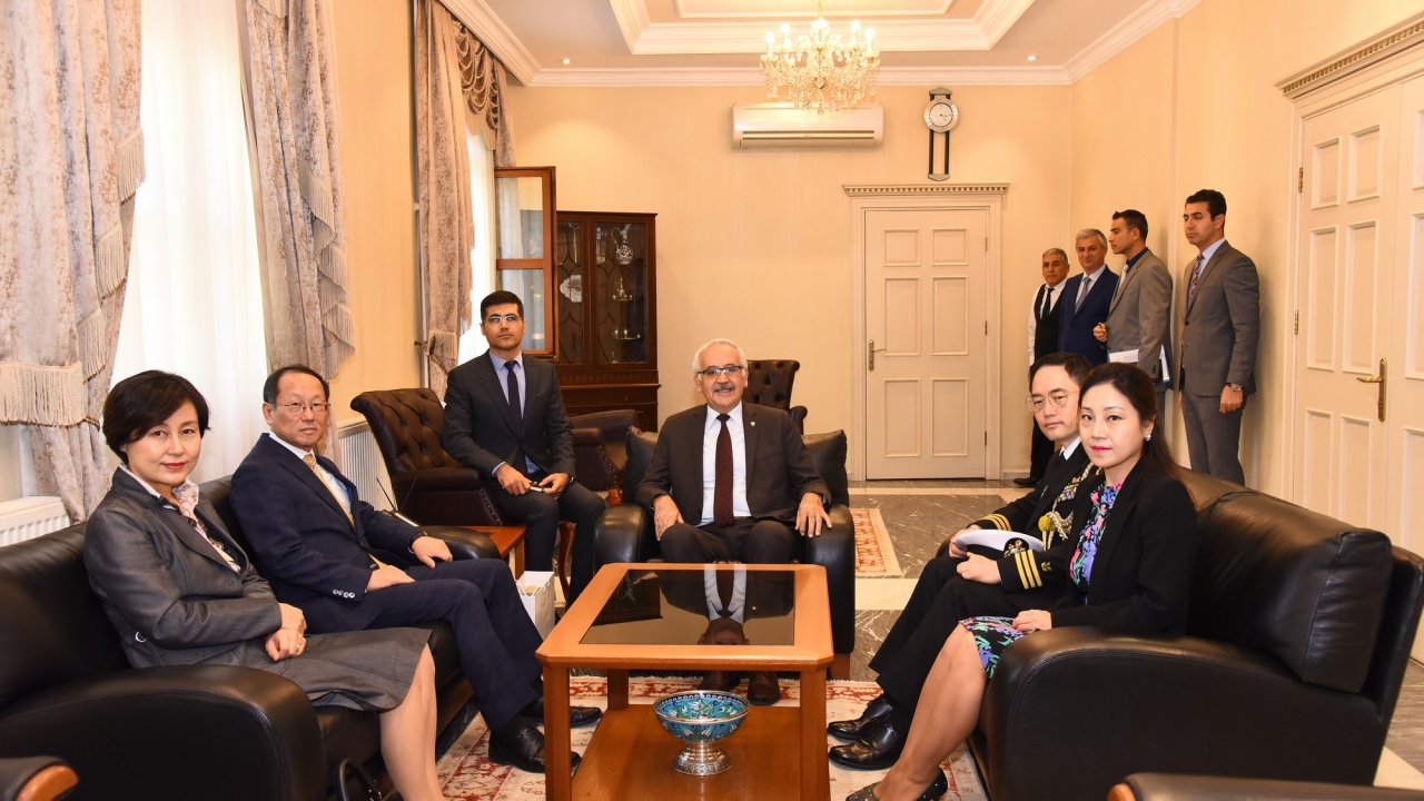 Güney Kore Büyükelçisi’nden  Muğla Valiliğine Ziyaret