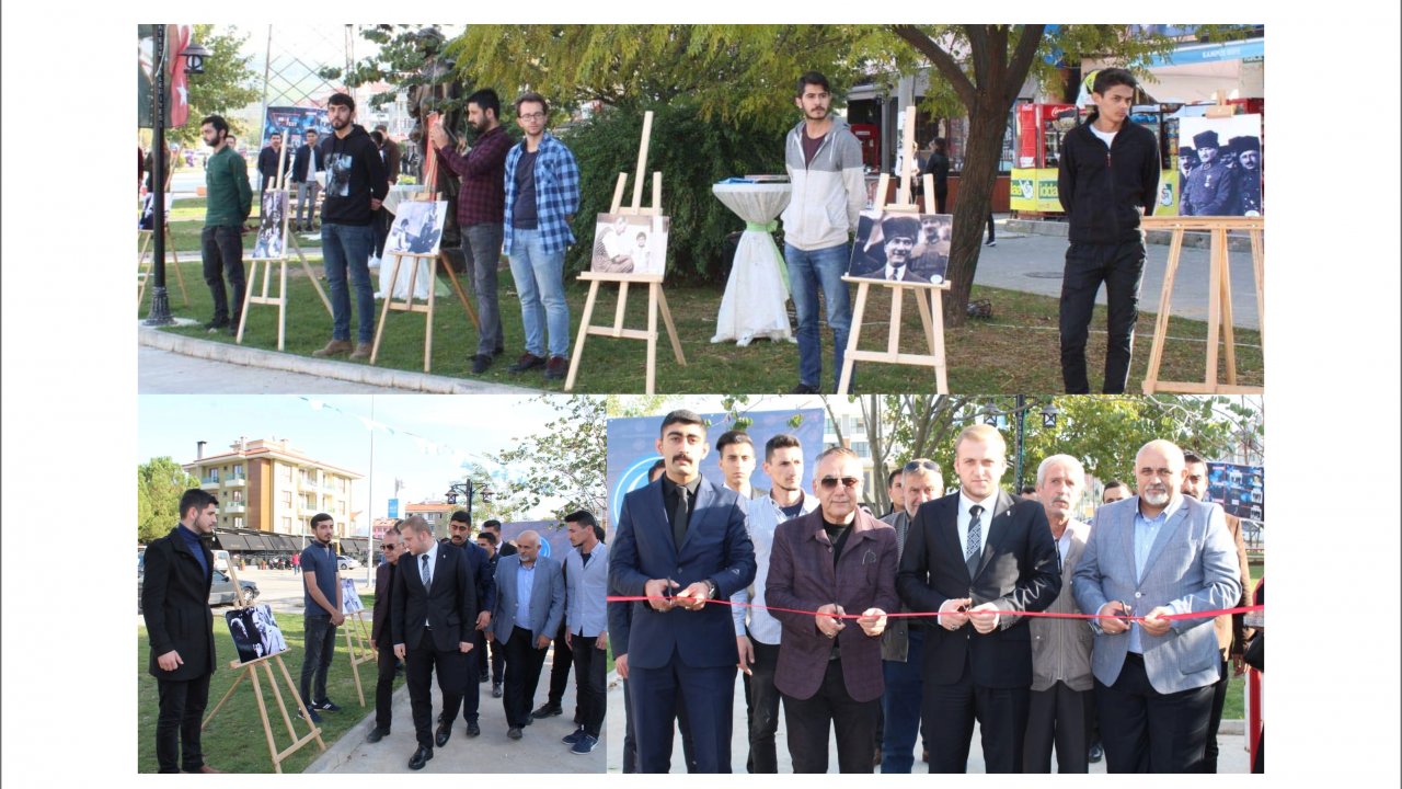 Muğla Ülkü Ocakları “ Bilgetürk Atatürk ” Fotoğraf Sergisini Açtı