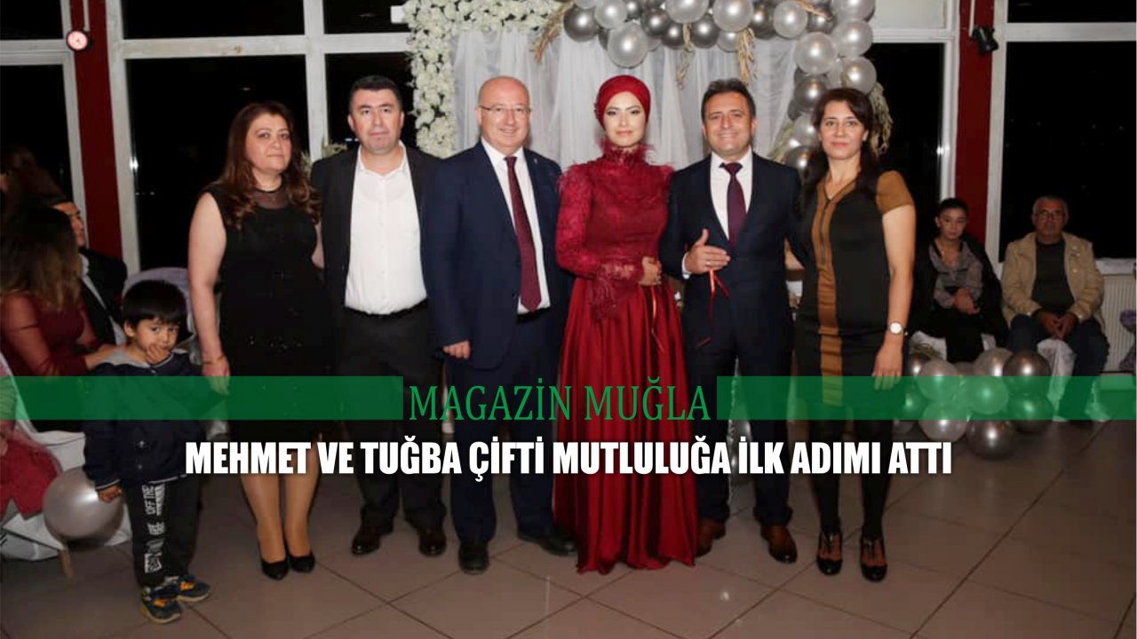 Mehmet ve Tuğba Çifti Mutluluğa İlk Adımı Attı