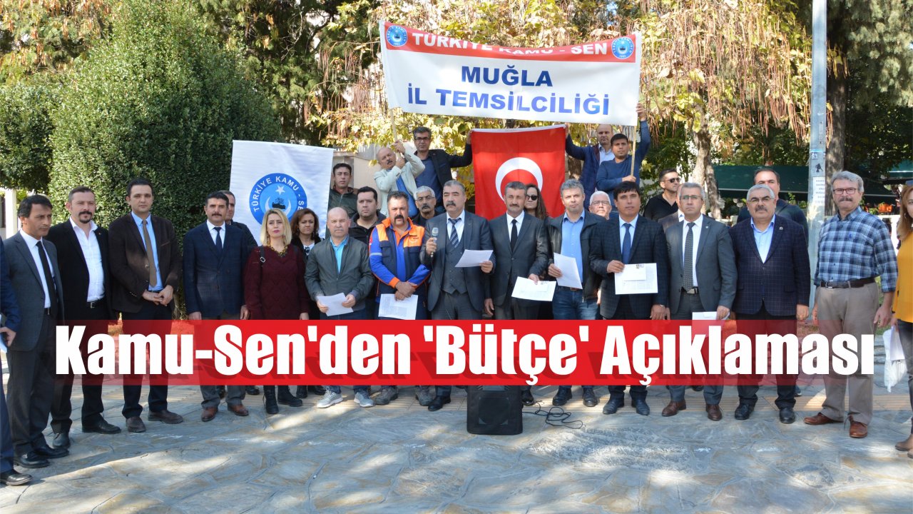 Kamu-Sen’den ‘Bütçe’ Açıklaması