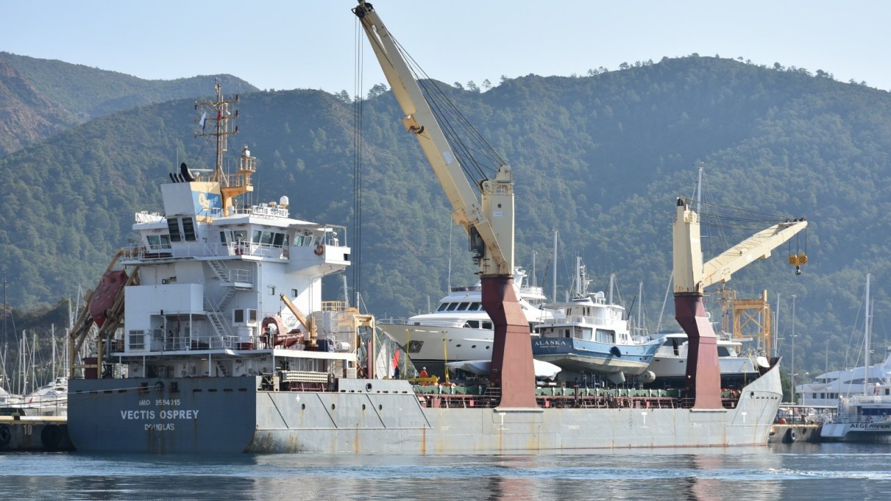 Bakımları Marmaris'te Yapılan Yatlar Ülkelerine Dönüyor