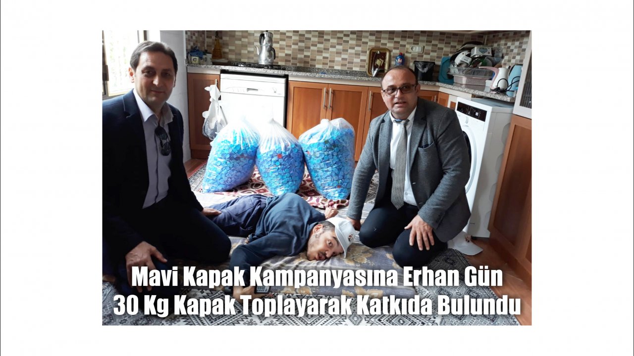 Vatandaştan Mavi Kapak Desteği