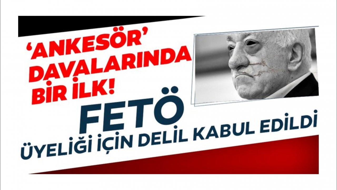 Artık ‘Ankesör’ Kesin Kanıt