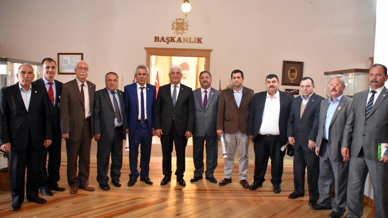 Ziraat Odaları’ndan Başkan Gürün’e Ziyaret