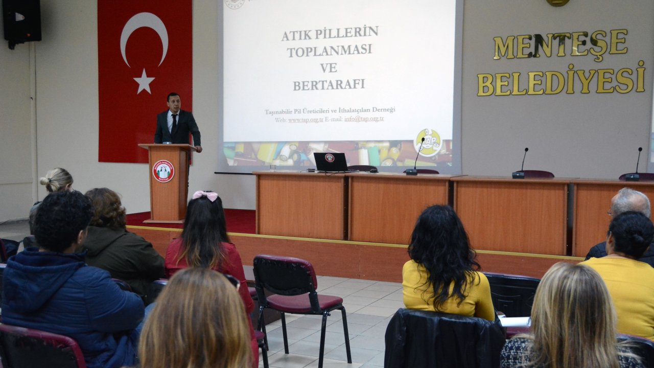 Eğiticilere Atık Pil Eğitimi Verildi