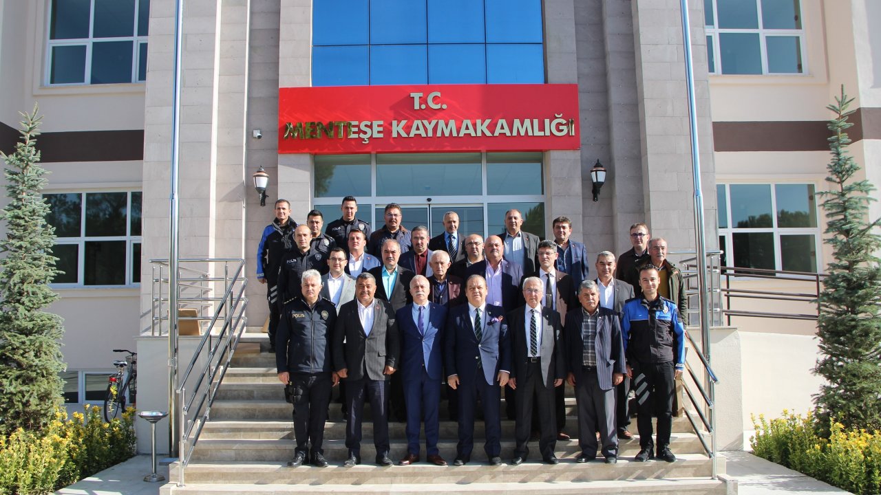 Menteşe’nin Güvenliği İçin Toplantı Yapıldı