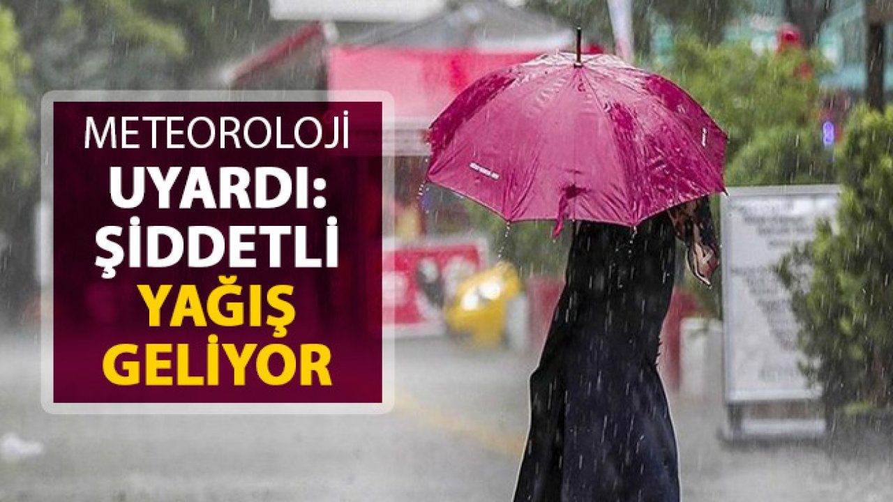 Şiddetli Yağış ve Fırtına Geliyor!