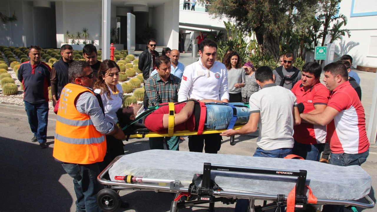 Bodrum’da trafik kazası 1 yaralı