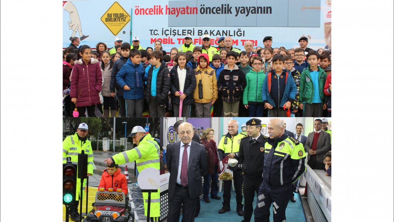 Muğlalı Öğrenciler “Mobil Trafik Eğitim Tırı” İle Bilgilendi
