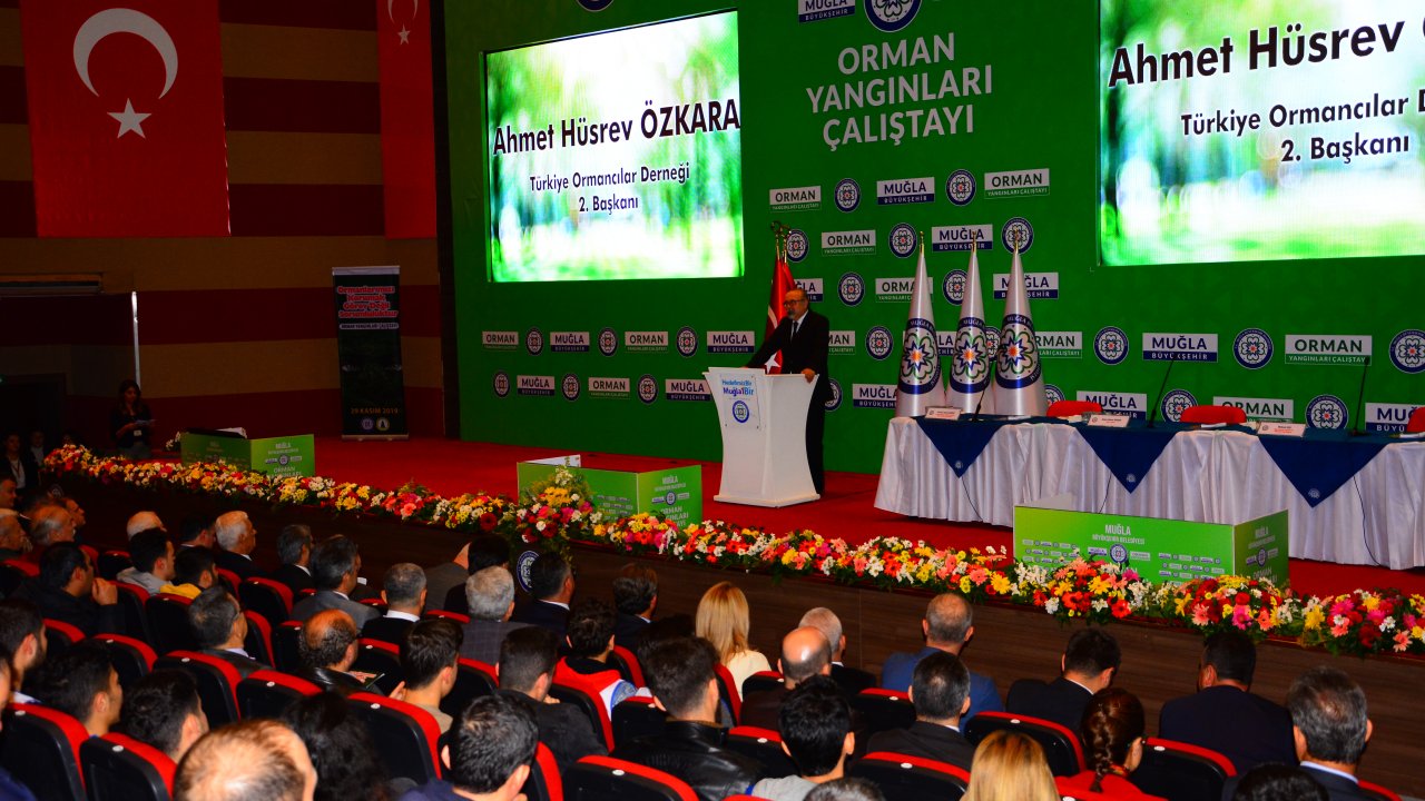 Türkiye’nin İlk Orman Çalıştayı Muğla’da Yapıldı