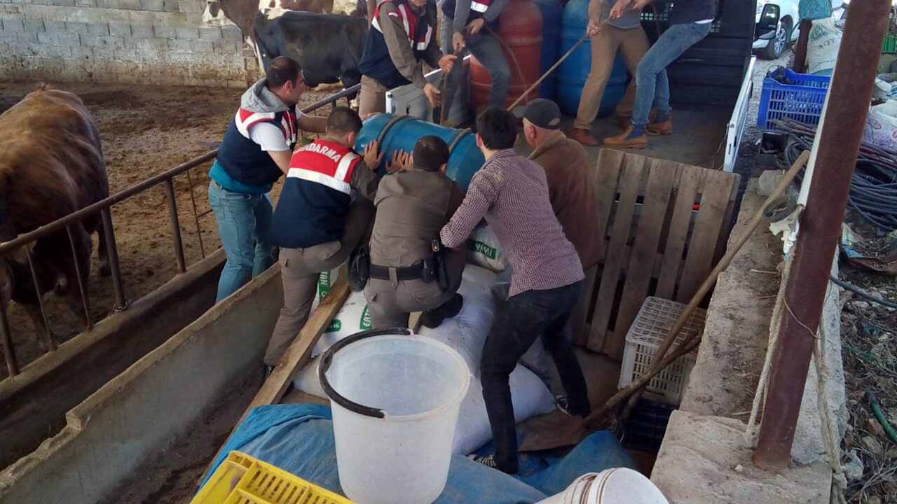 830 litre sahte içki ele geçirildi