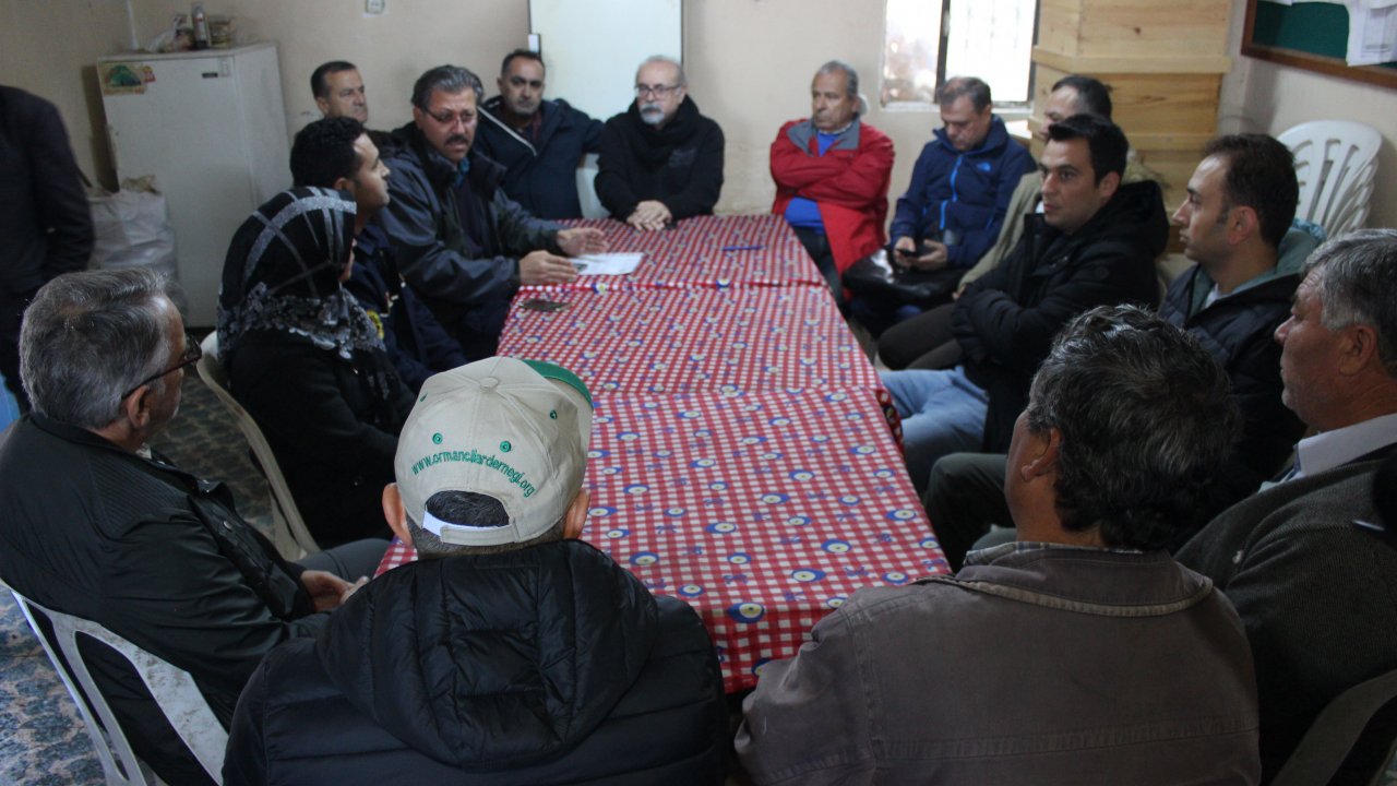 Zeytin Köy’de Yanan Evler ve Sahalar İncelendi