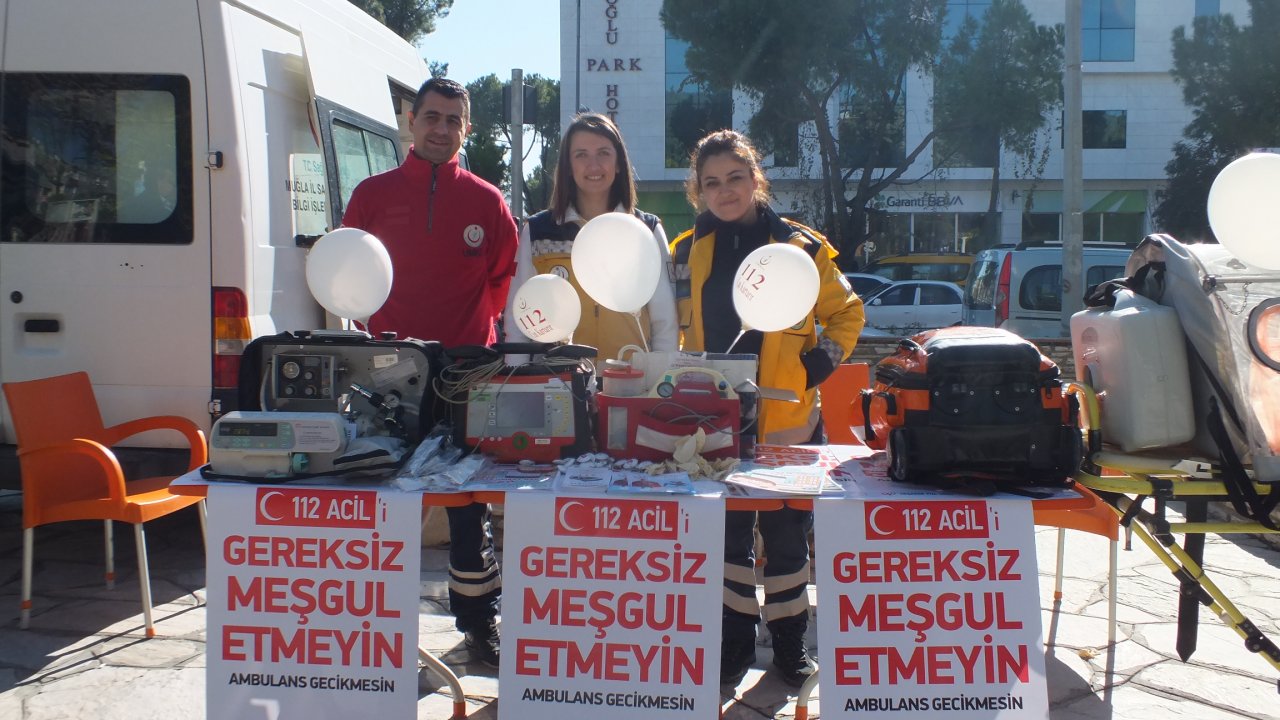 112 Görevlileri Bilgilendirdi